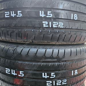 [판매] 245/45R18.245/45/18.245 45 18 브릿지스톤 잔존율짱