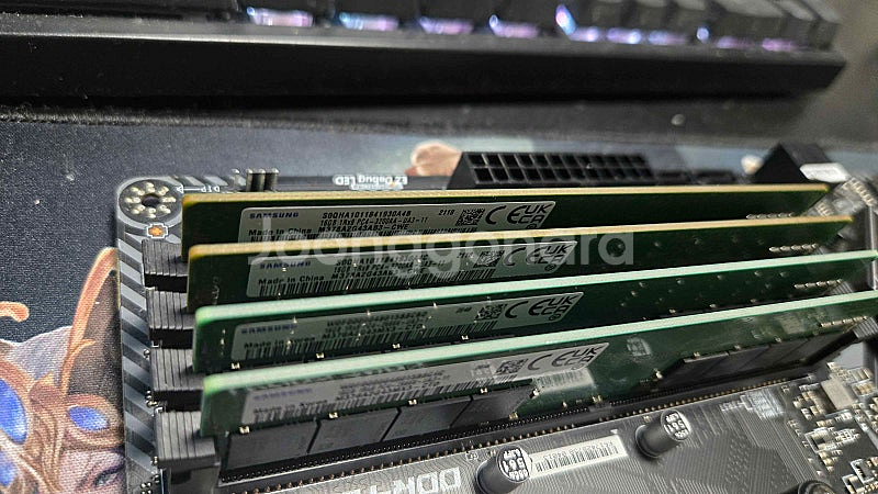 MSI B450M 박격포 맥스 + AMD 5700X3D...--2