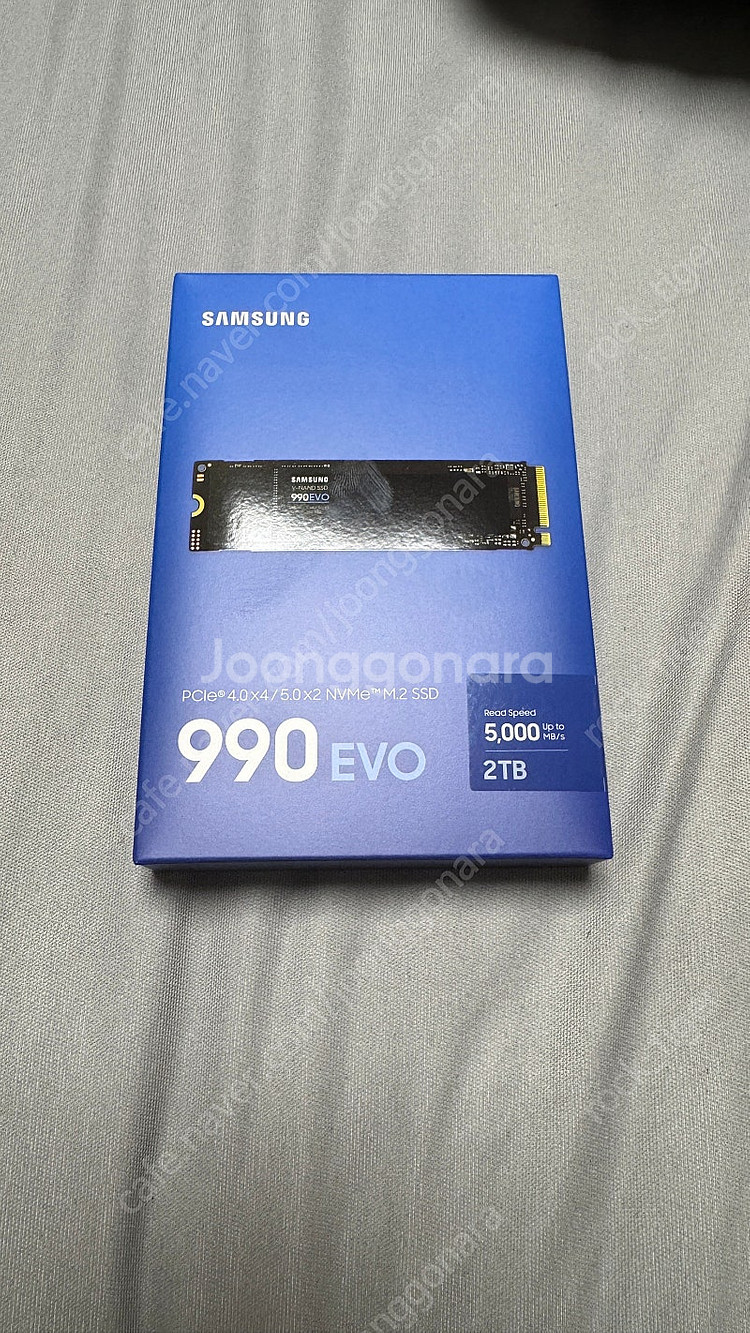 삼성 990 EVO NVME 2TB 미개봉 새제품 판매...--0