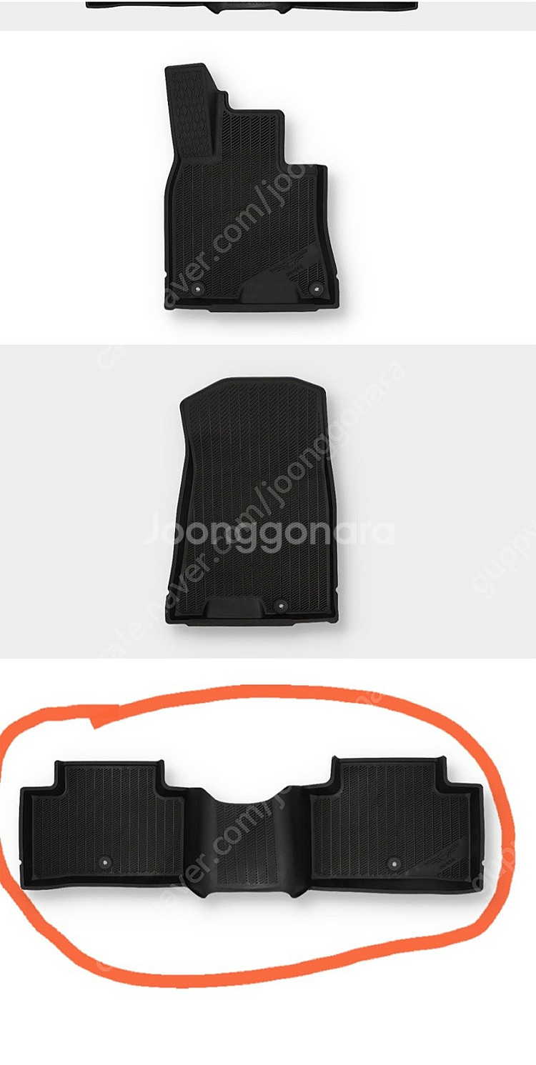 GV70 프로텍션 매트 2열만 판매--0