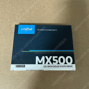 SSD 마이크론 크루셜 mx500 1tb 새제품