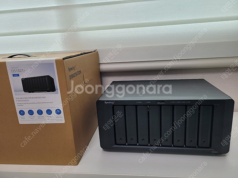 시놀로지 정품 1821+ 판매합니다.--0