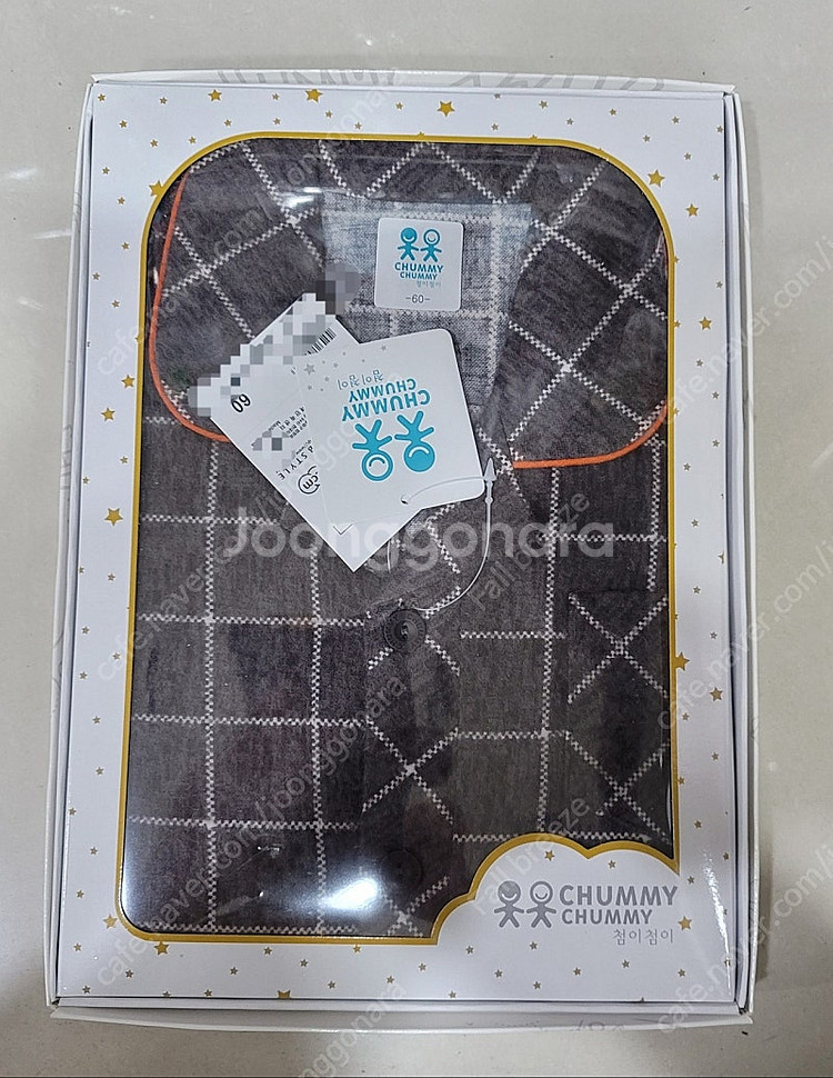 첨이첨이 남아기모직물잠옷상하 60호 새상품 택포--0