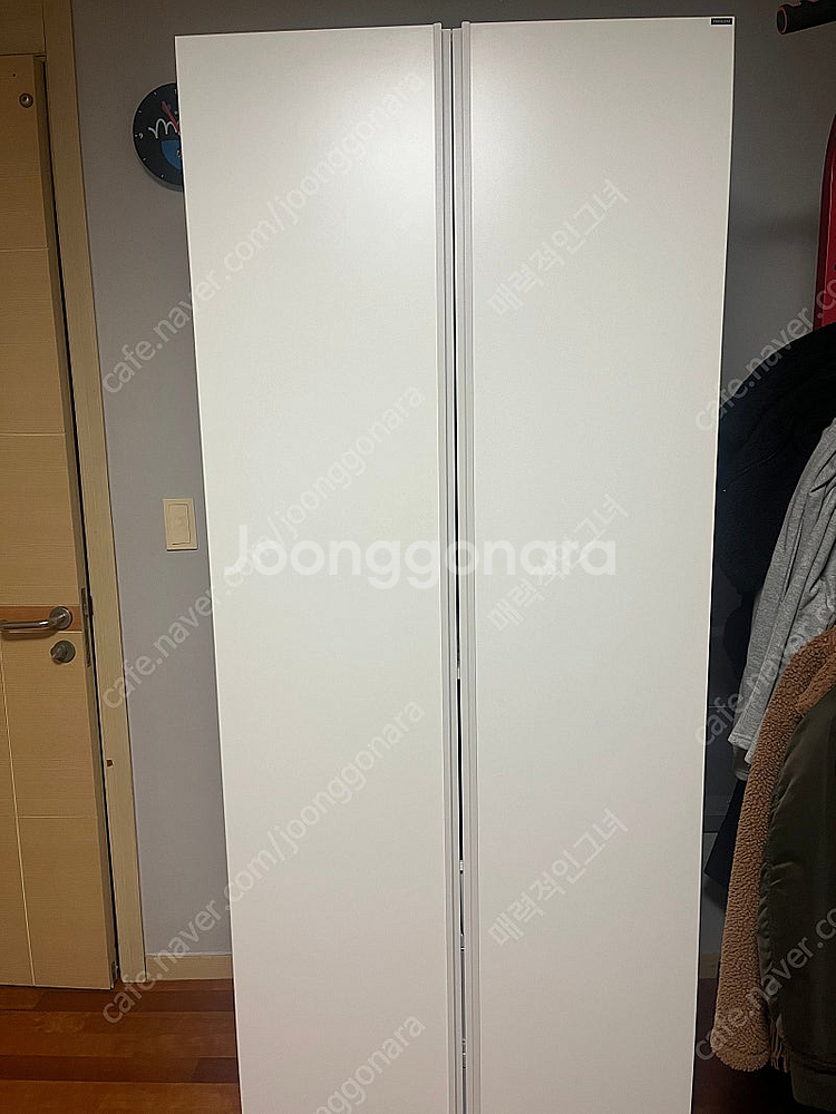 한샘 샘베딩 스테디 옷장 80cm(높이194cm) 2단...--0