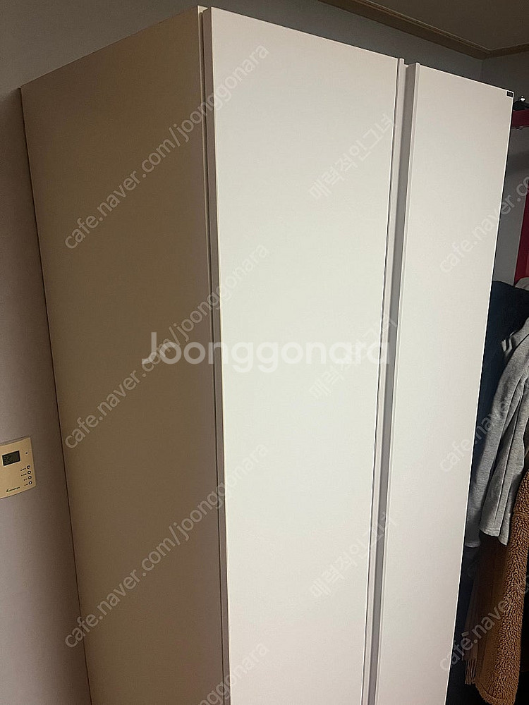 한샘 샘베딩 스테디 옷장 80cm(높이194cm) 2단...--1