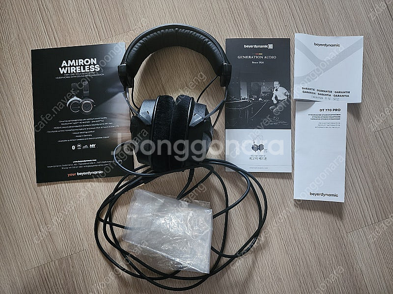 베이어다이나믹 DT770 Pro 헤드폰 80옴--6
