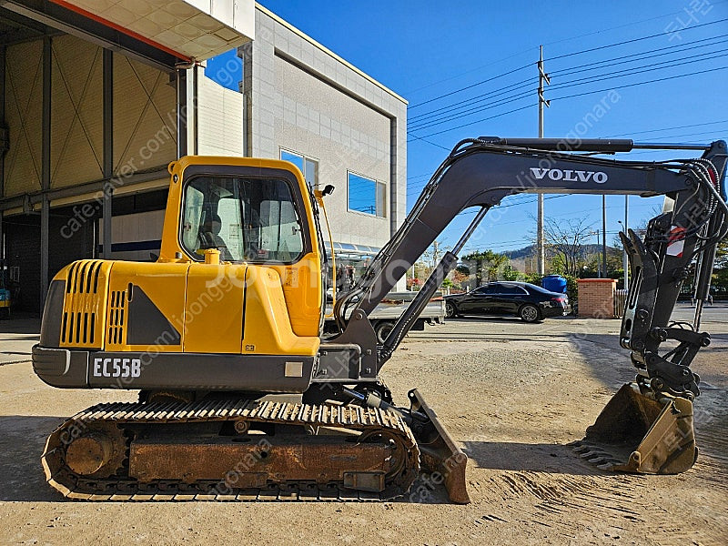 볼보 EC55 2005년식 신형엔진교체 집게 가동만오천 02 중고굴삭기--2