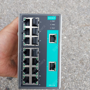 MOXA] EDS-316 16포트 산업용 스위치 Industrial Ethernet Switch