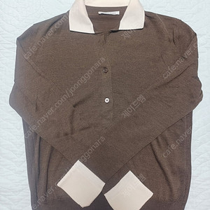 더캐시미어 카라 컬러배색니트 24