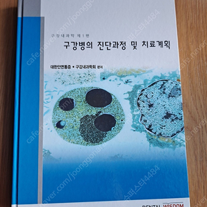 치과대학 교과서 구강병의 진단과정 및 치료계획