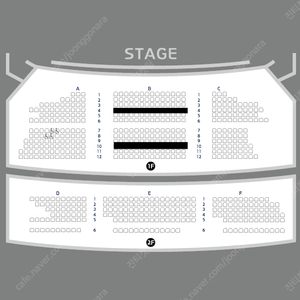 뮤지컬 〈고스트 베이커리〉 일요일 박진주 회차 중앙블럭 4열 단석 10열 단석