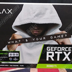 갤럭시 RTX 3080Ti EX OC제품 화이트 박스풀