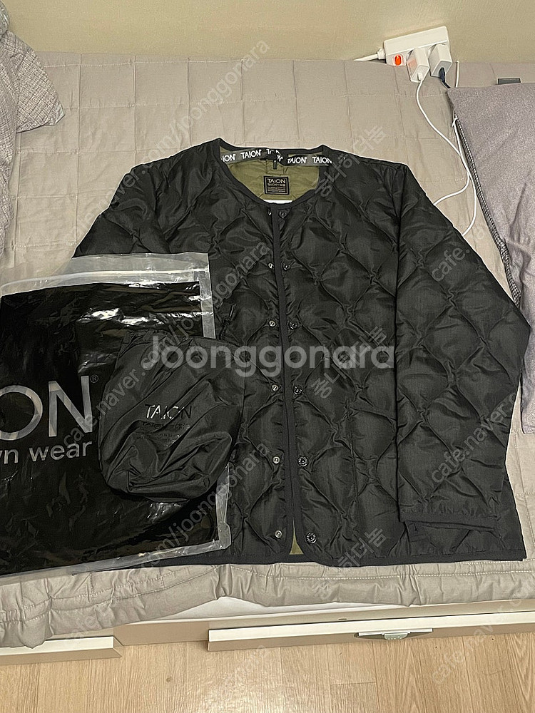 택포 [3XL, 110] 타이온 경량패딩 밀리터리 크루...--0