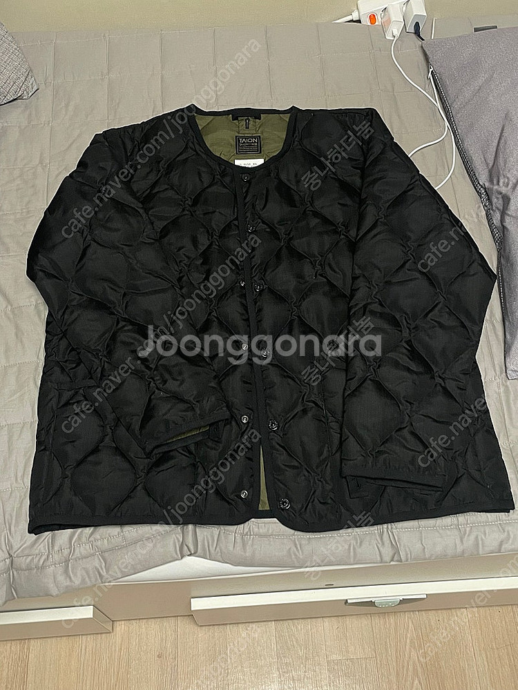 택포 [3XL, 110] 타이온 경량패딩 밀리터리 크루...--1