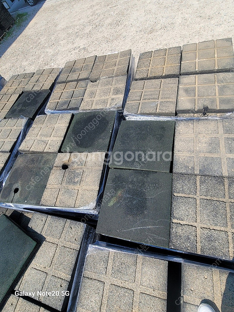 고무매트 중고제품 보도블럭 바닥재 놀이터 재고보도블럭--4