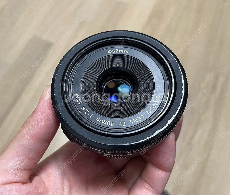 캐논 EF 40mm f2.8 STM 판매합니다--0