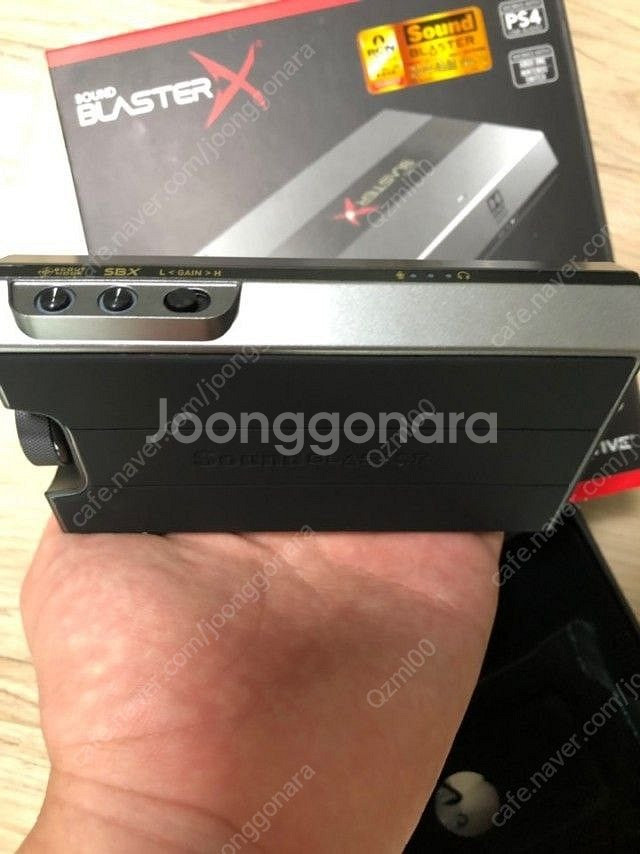 사운드블라스터X 6G--0