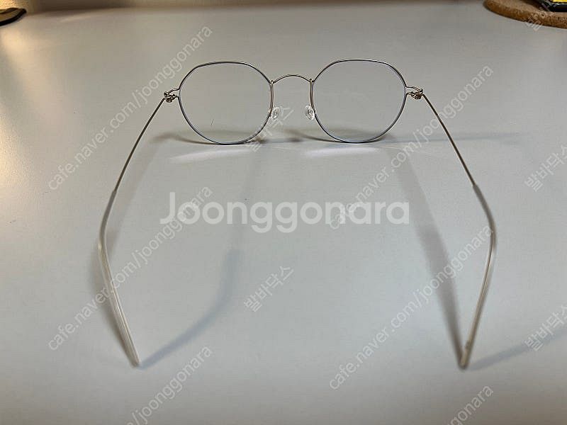 까르뱅 부스터 폴리 골드 안경.--1