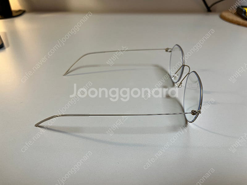 까르뱅 부스터 폴리 골드 안경.--2