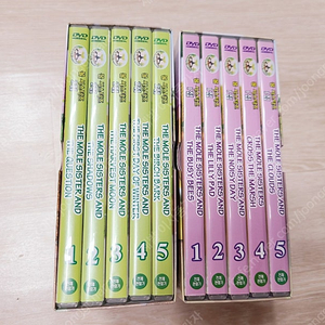 (새제품급)잠수네영어 몰 시스터즈 dvd 1.2집