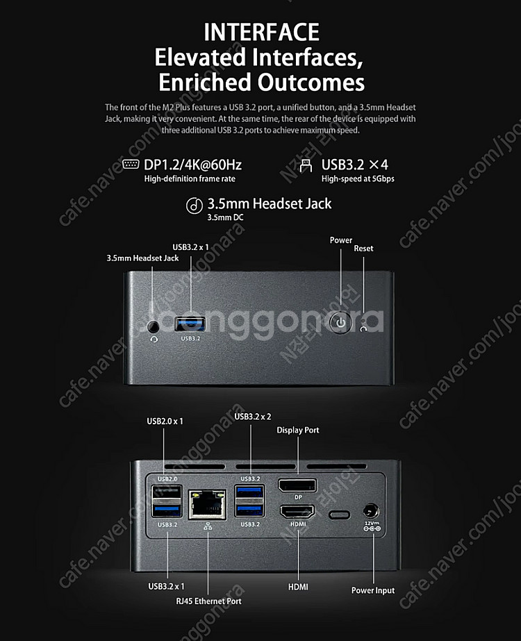 미니pc soyo m2plus 16g 512g 팝니다--3