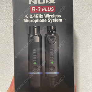 (미개봉) 악기, 마이크 무선연결_ NUX B-3 PLUS 2.4GHz 3대