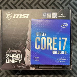 z490i unify + 10700kf