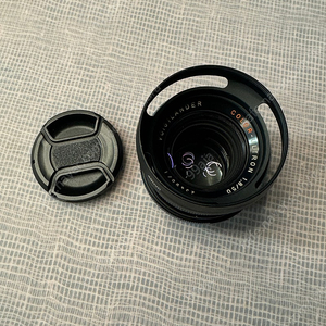 보이그랜더 컬러 울트론 50mm + 49mm 후드