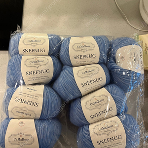 카마로즈 SNEFNUG 7389(dove blue) 알파카실 9개