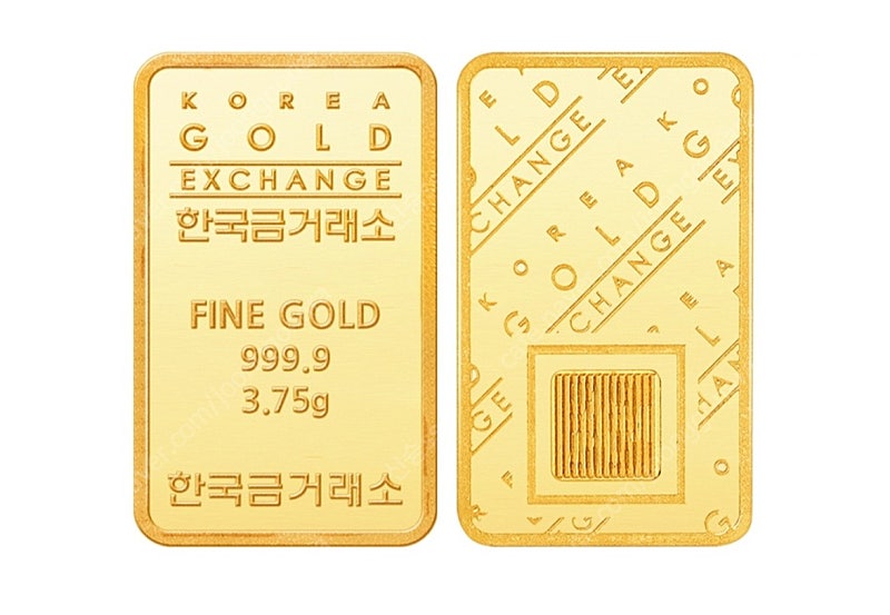 한국금거래소 순금 골드바 돈수별로 있어요