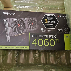 한성 PNY RTX 4060Ti 미개봉 판매합니다