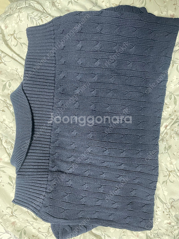 폴로 보이즈 폴라 셔츠 니트 xl 네이비 택포 새상품--2