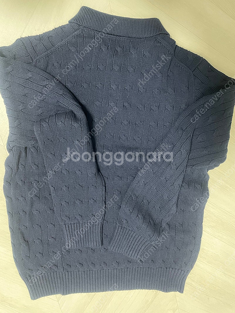 폴로 보이즈 폴라 셔츠 니트 xl 네이비 택포 새상품--3