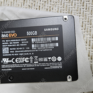 삼성전자 860 EVO SSD 500GB 팔아요!