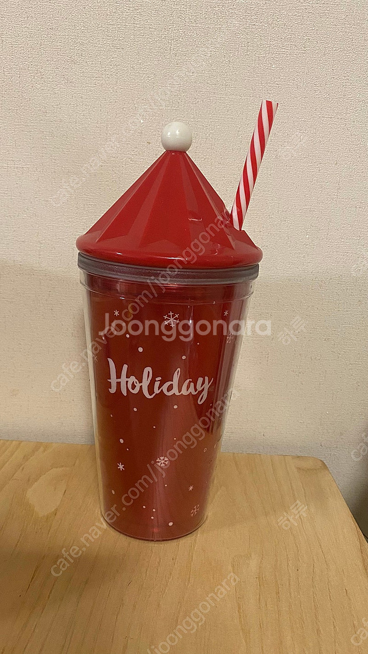 커피빈 크리스마스 텀블러 새제품--0