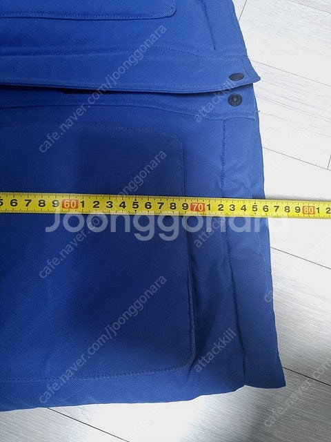 아이더 블루 덕다운 패딩 자켓 점퍼 남성 M 95​--9
