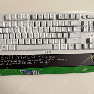 레이저 데스스토커 V2 tkl 화이트(영문)