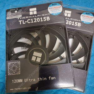 Thermalright TL-C12015B (120mm 15T 슬림팬) 서린 / 1개