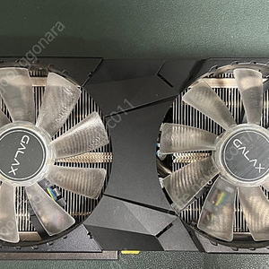 갤럭시 RTX 2070 super 8GB ex 모델 블랙 그래픽카드 판매합니다.