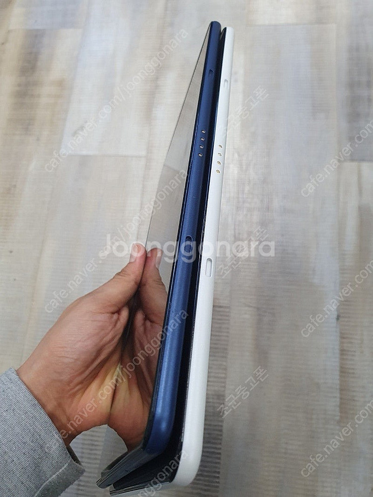 S급 품절임박 갤럭시탭 T595 아이보리 블루 태블릿 ...--3