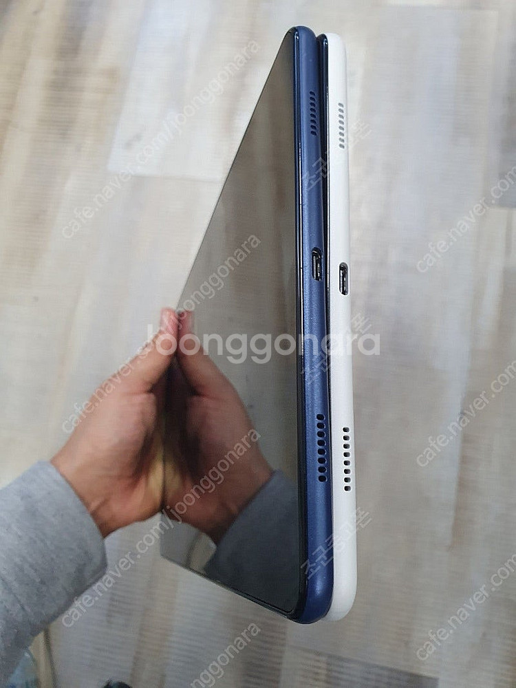 S급 품절임박 갤럭시탭 T595 아이보리 블루 태블릿 ...--4