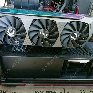 조텍 rtx 3080 3팬 그래픽카드