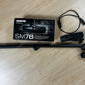 슈어 SM7B + BLUE COMPASS 암 스텐드