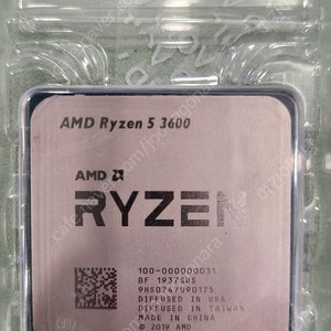 ryzen 라이젠 3600 cpu