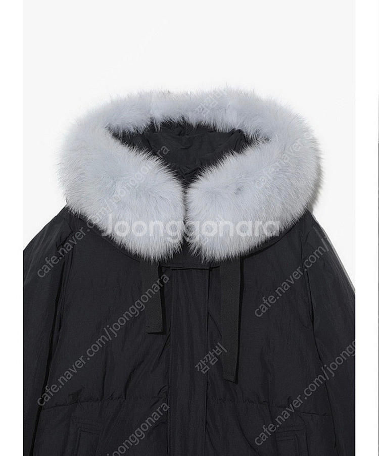 럭키슈에뜨 폭스퍼 롱 구스 패딩--8