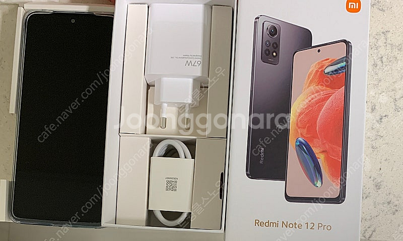 샤오미 레드미 노트 12 프로 128GB 화이트--0