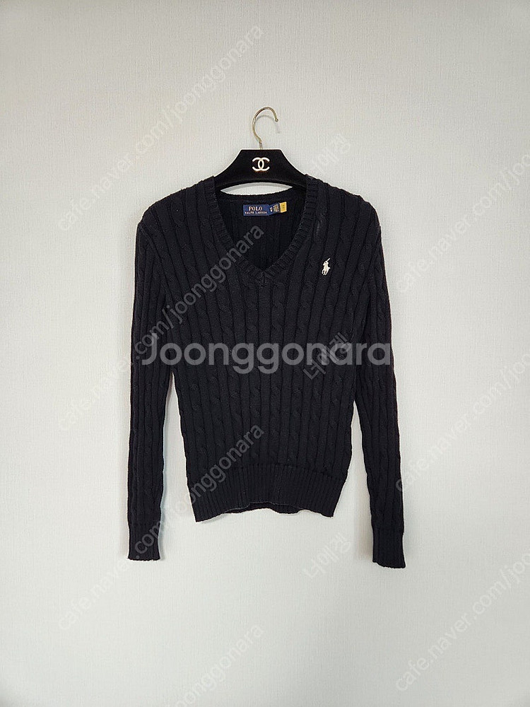 XS 사이즈 폴로 케이블 니트 / 타임 마쥬 시스템 산드로 더캐시미어 랑방 구호 코스 럭키슈에뜨--0