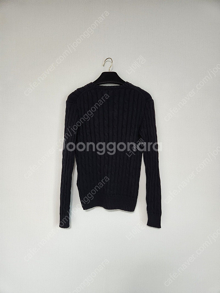 XS 사이즈 폴로 케이블 니트 / 타임 마쥬 시스템 산드로 더캐시미어 랑방 구호 코스 럭키슈에뜨--4