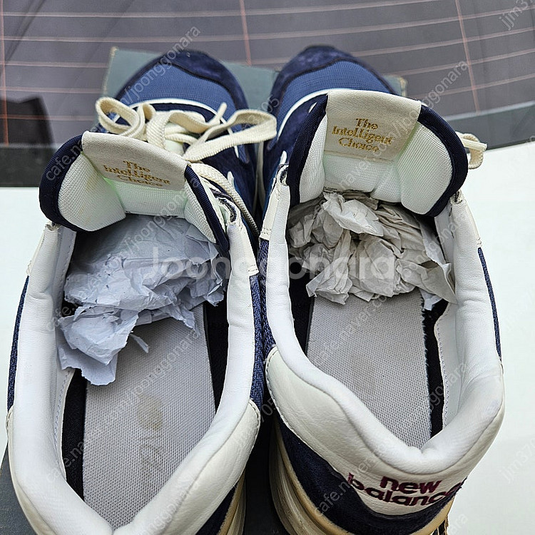 뉴발란스 574 레거시 네이비 290mm--3