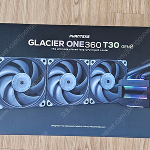 [우체국][택포][25만] 미사용 아세텍 8세대 수냉쿨러 PHANTEKS GLACIER ONE 360 T30 V2